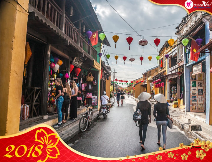 Du lịch Miền Trung - Phố cổ Hội An dịp Tết nguyên đán 2025